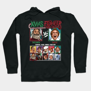 Xmas Fighter - Santa vs Elf Hoodie